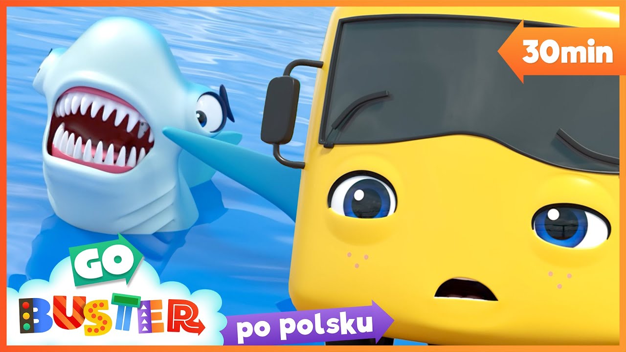 Buster i mały rekin! | @GoBusterPoPolsku  | Bajka dla dzieci | Go Buster