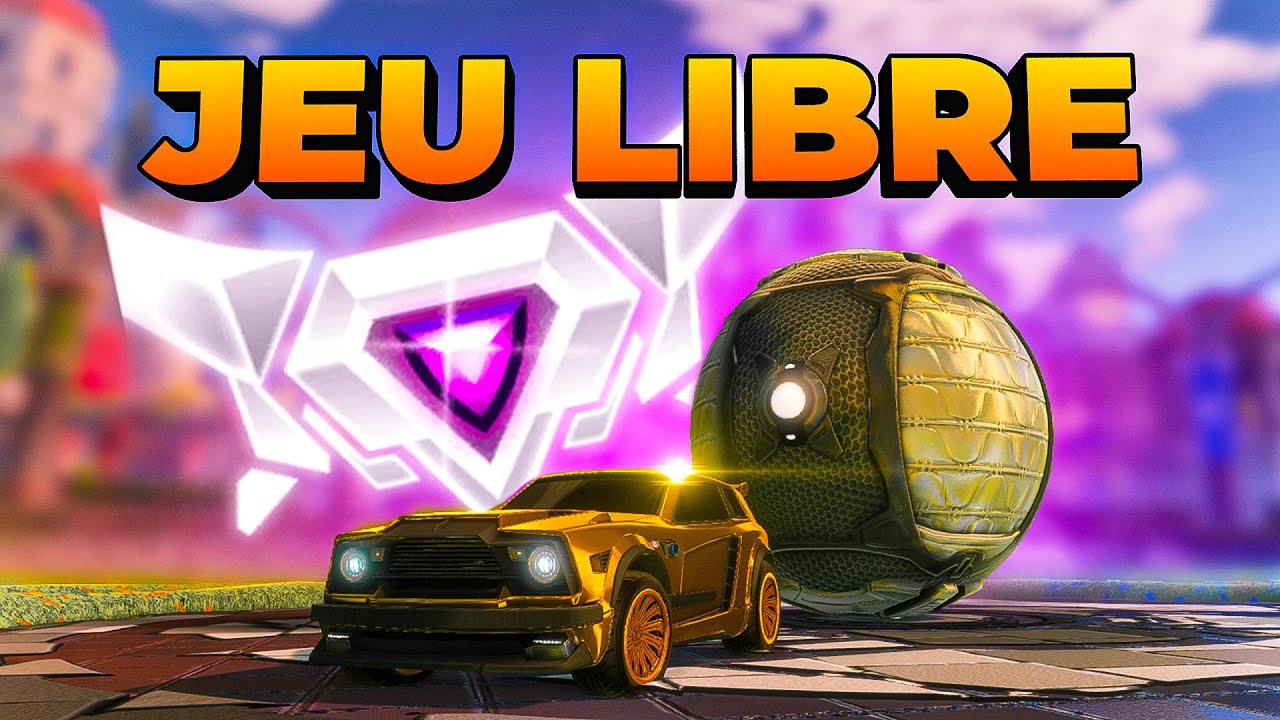 Progresser grâce au JEU LIBRE sur Rocket League