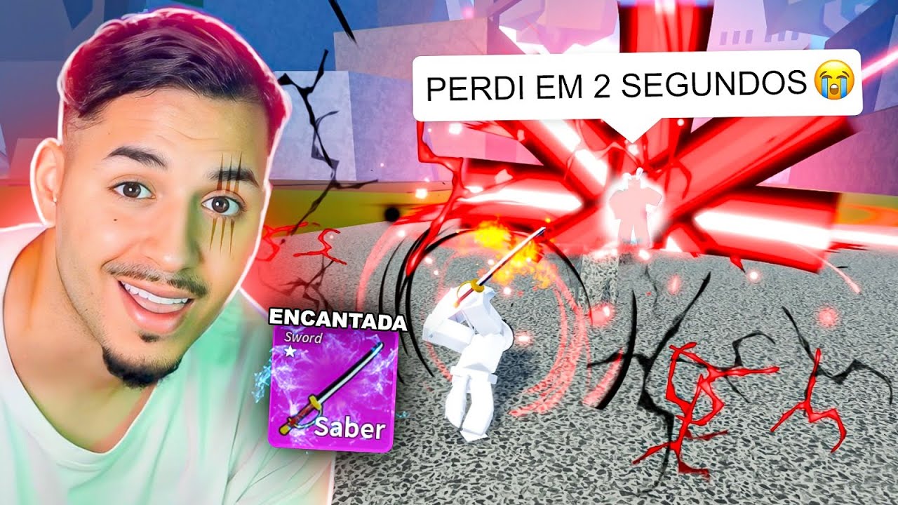 FIZ o COMBO de 2 SEGUNDOS com o MELHOR ENCANTAMENTO no SABRE😱 Blox fruits🔥