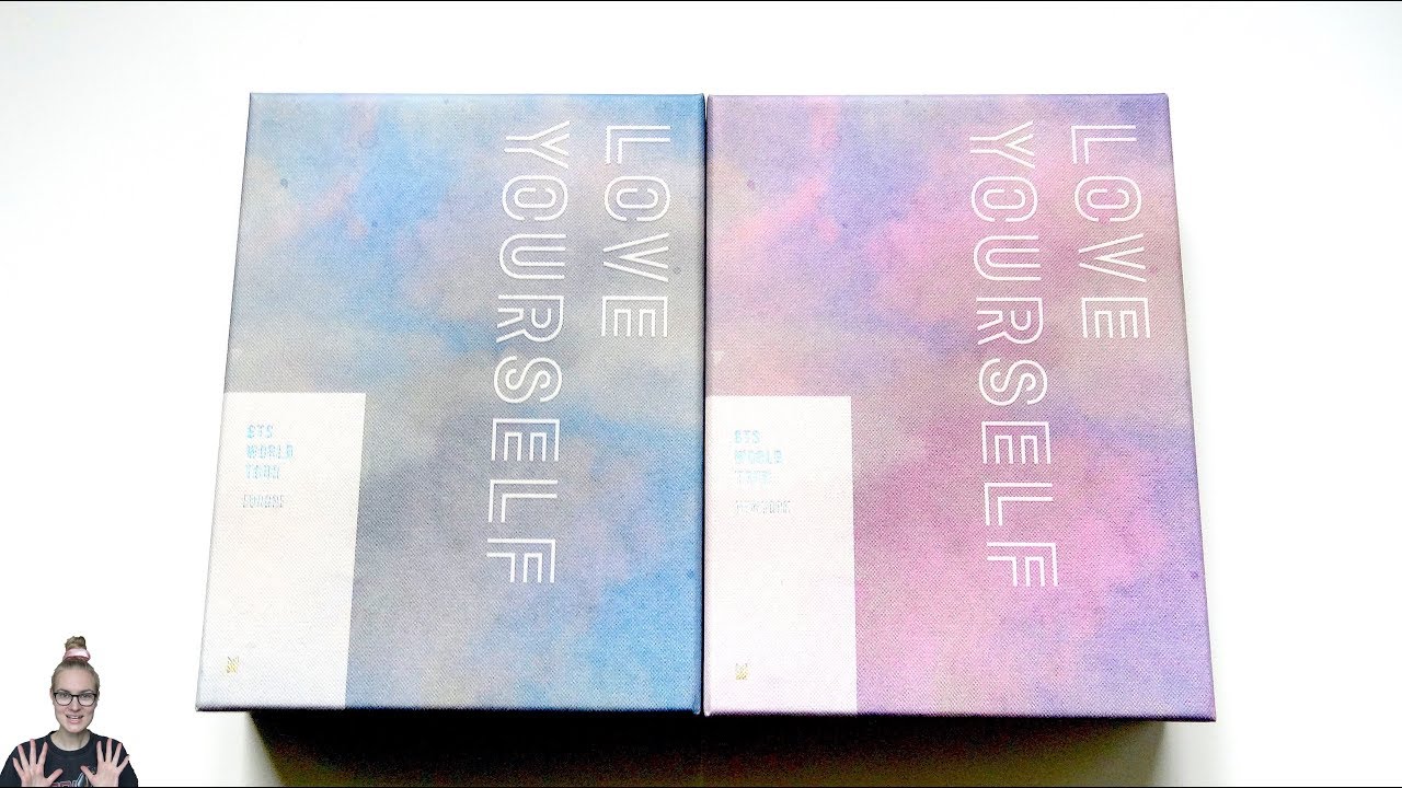 Unboxing BTS 방탄소년단 WORLD TOUR 'LOVE YOURSELF' EUROPE & NEW YORK DVD