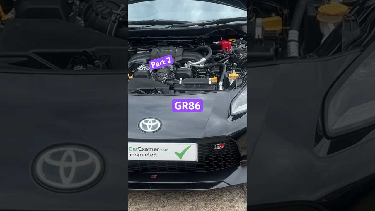 Toyota GR86 has been crashed and repaired part 2