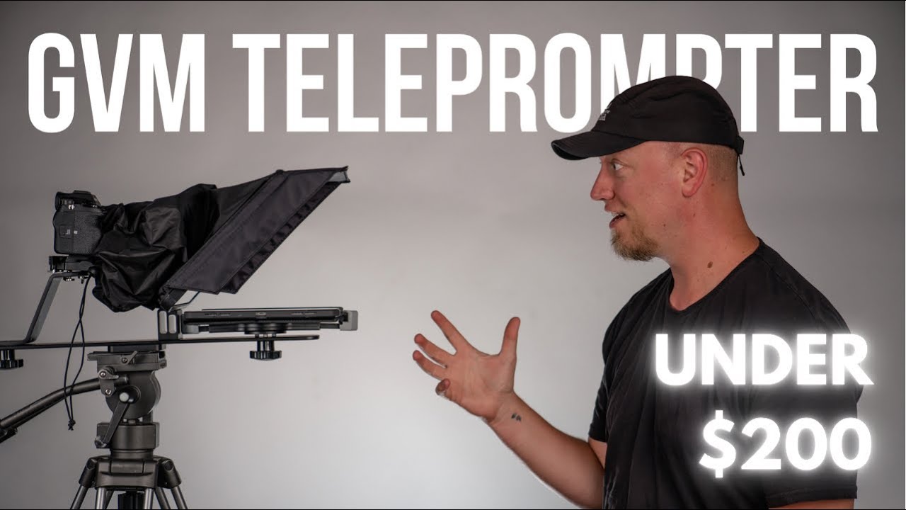 Best Teleprompter under $200? - GVM Teleprompter Review