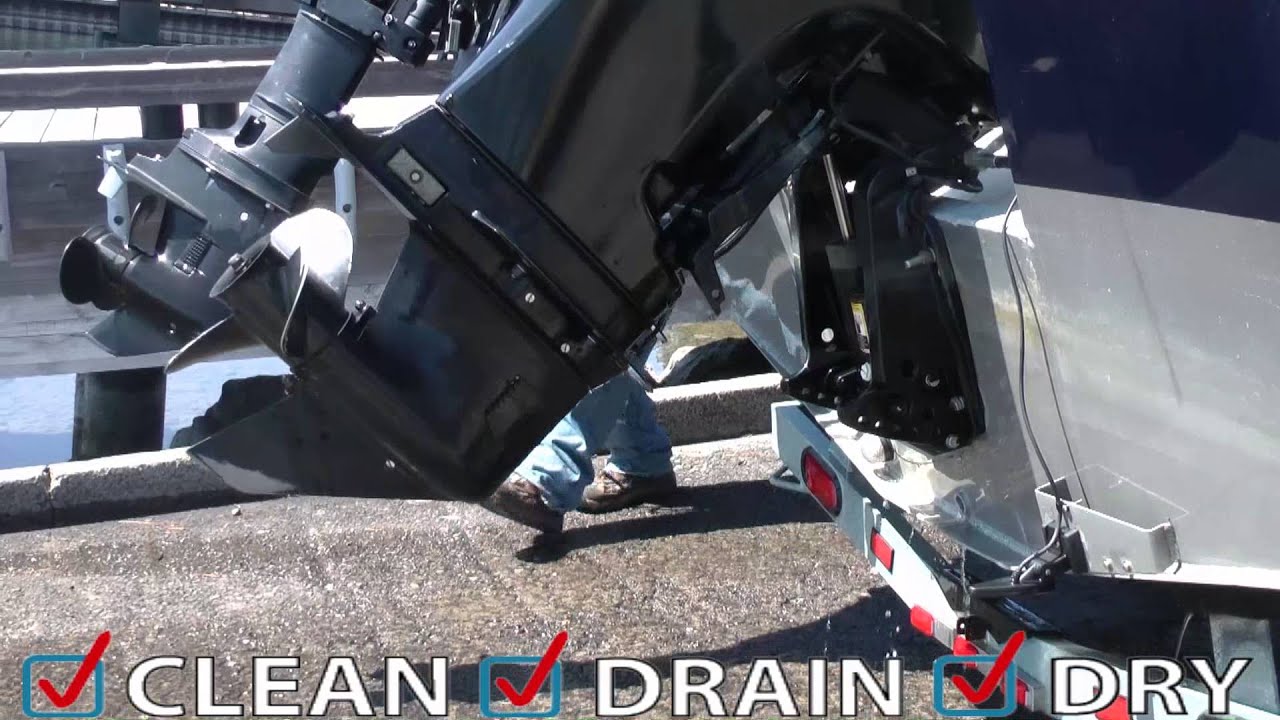 How to Clean, Drain, Dry your boat