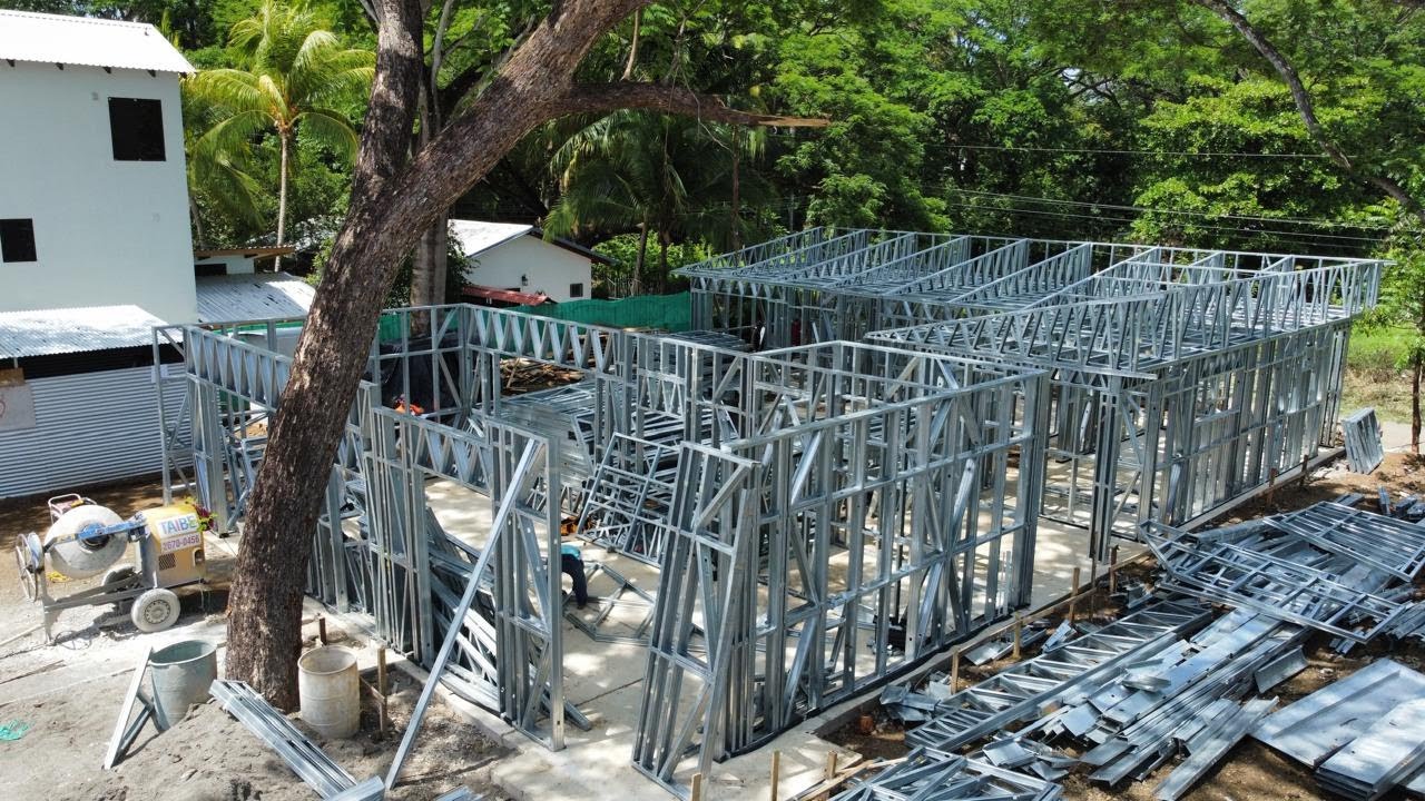 Purchase S275 Double Galvanized Steel Frames from Decentra Homes