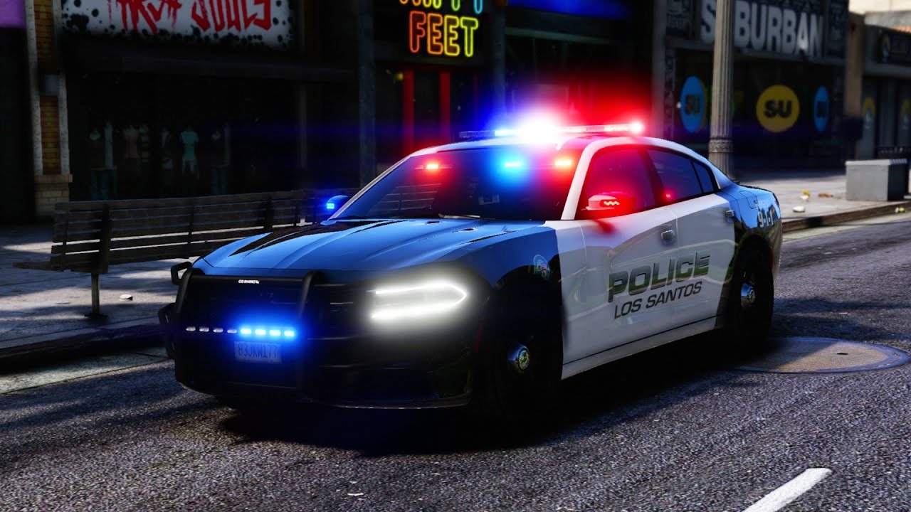 GTA 5 - LSPDFR Playing As A Cop Episode #108 - GHOST DRIVER! (ELS Lighting, Police Chases, Robbery)