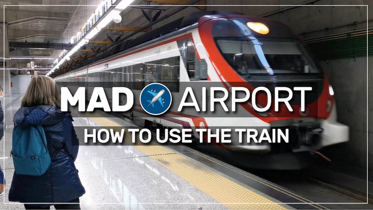 ➤ the MADRID airport TRAIN 🚇 