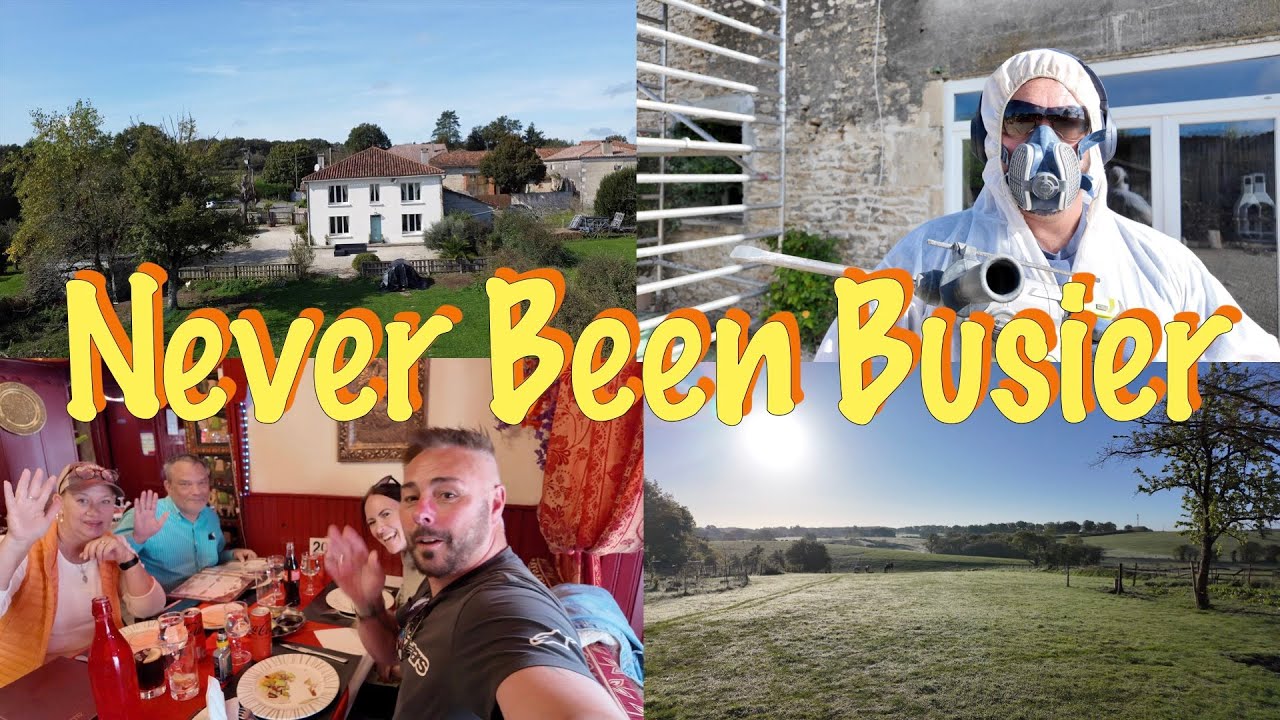 Our French Paradise | Back on the scaffolding