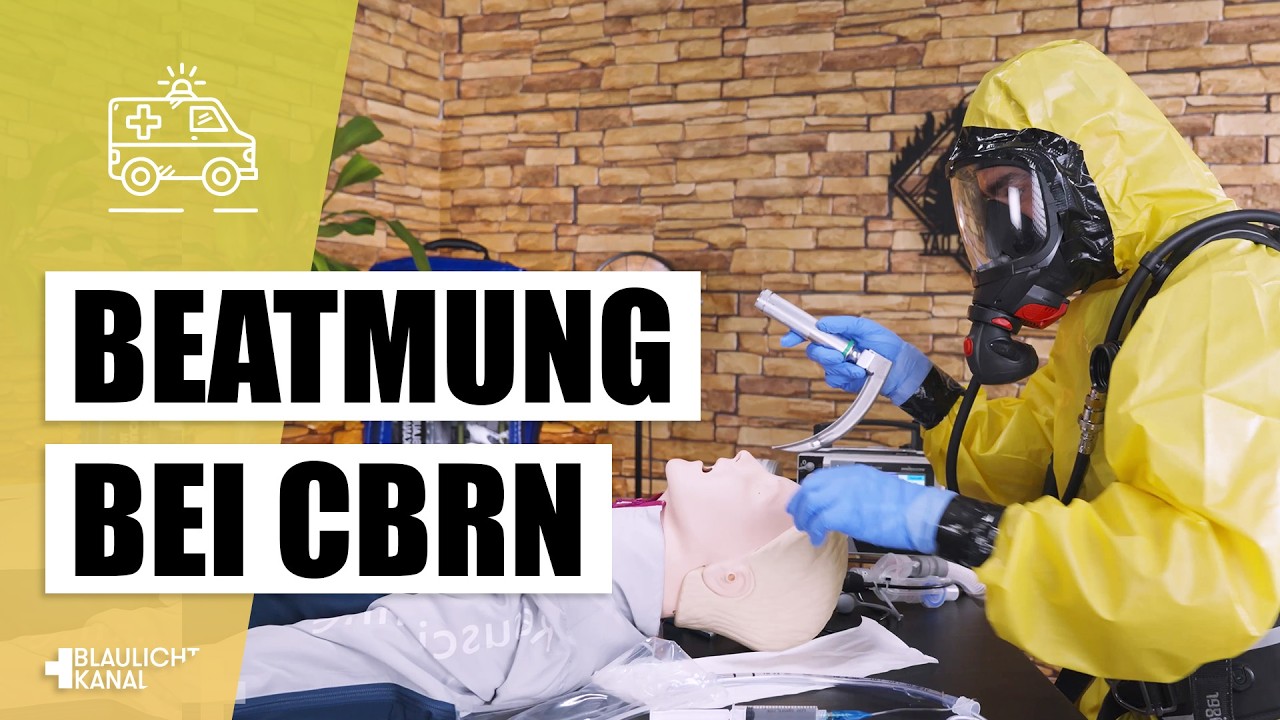 CBRN-Einsatz: So funktioniert die Beatmung mit dem MEDUVENT Standard
