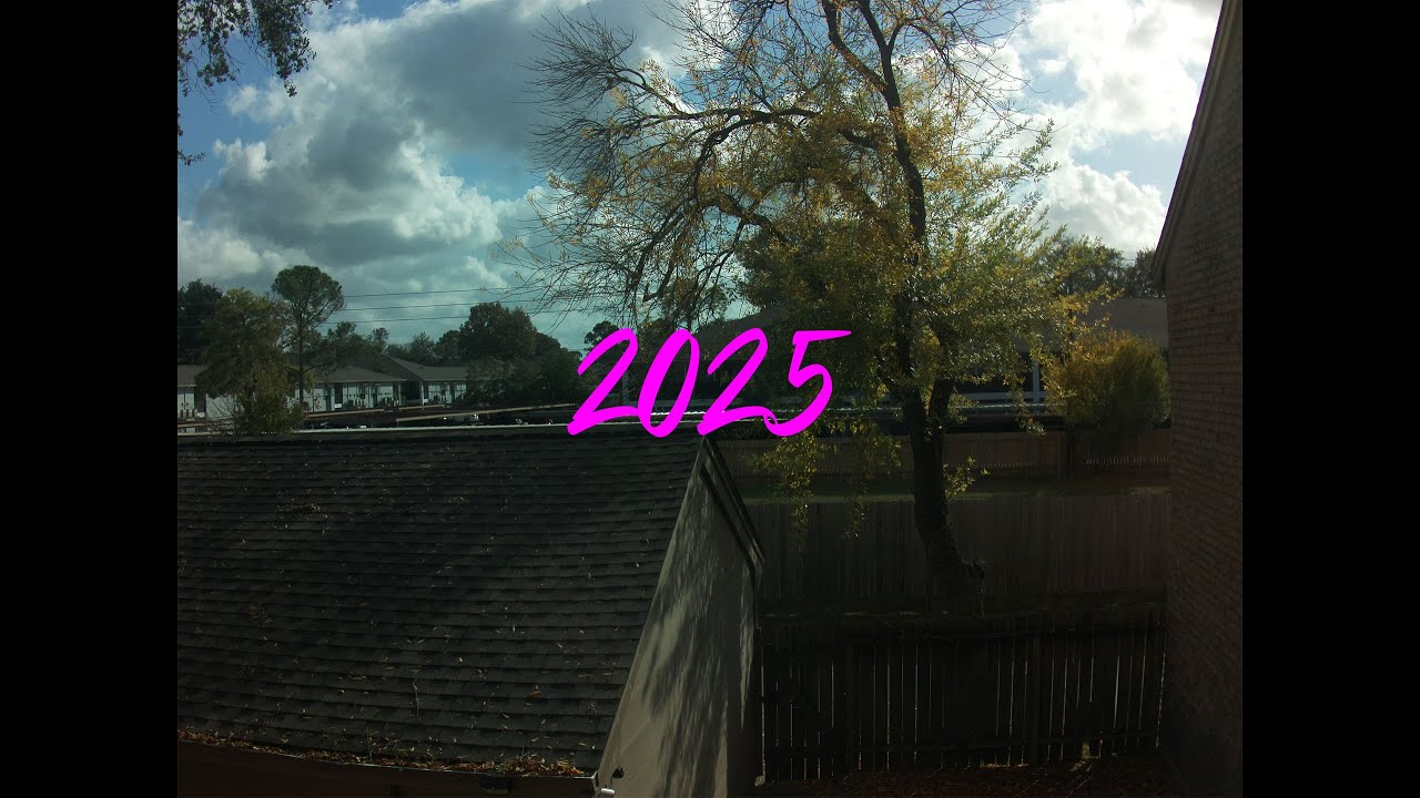2025 Backyard Time Lapse