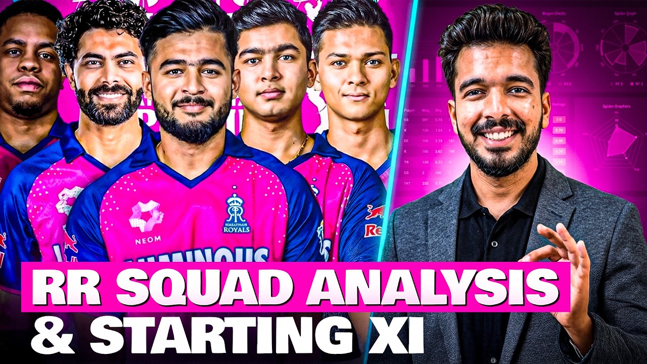 Анализ состава команды RR в IPL 2026: Rajasthan Royals готовы зажечь!