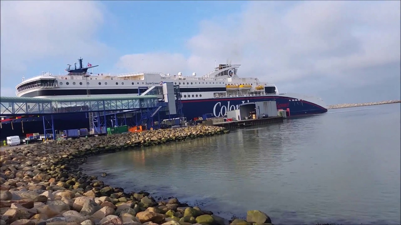M/S SuperSpeed 2 arrives Hirtshals, Denmark | TIMELAPSE