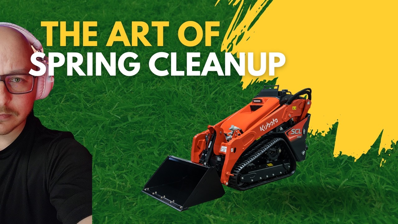 Spring Cleanup Day! Trimming, Mulching & Satisfying Yard Refresh