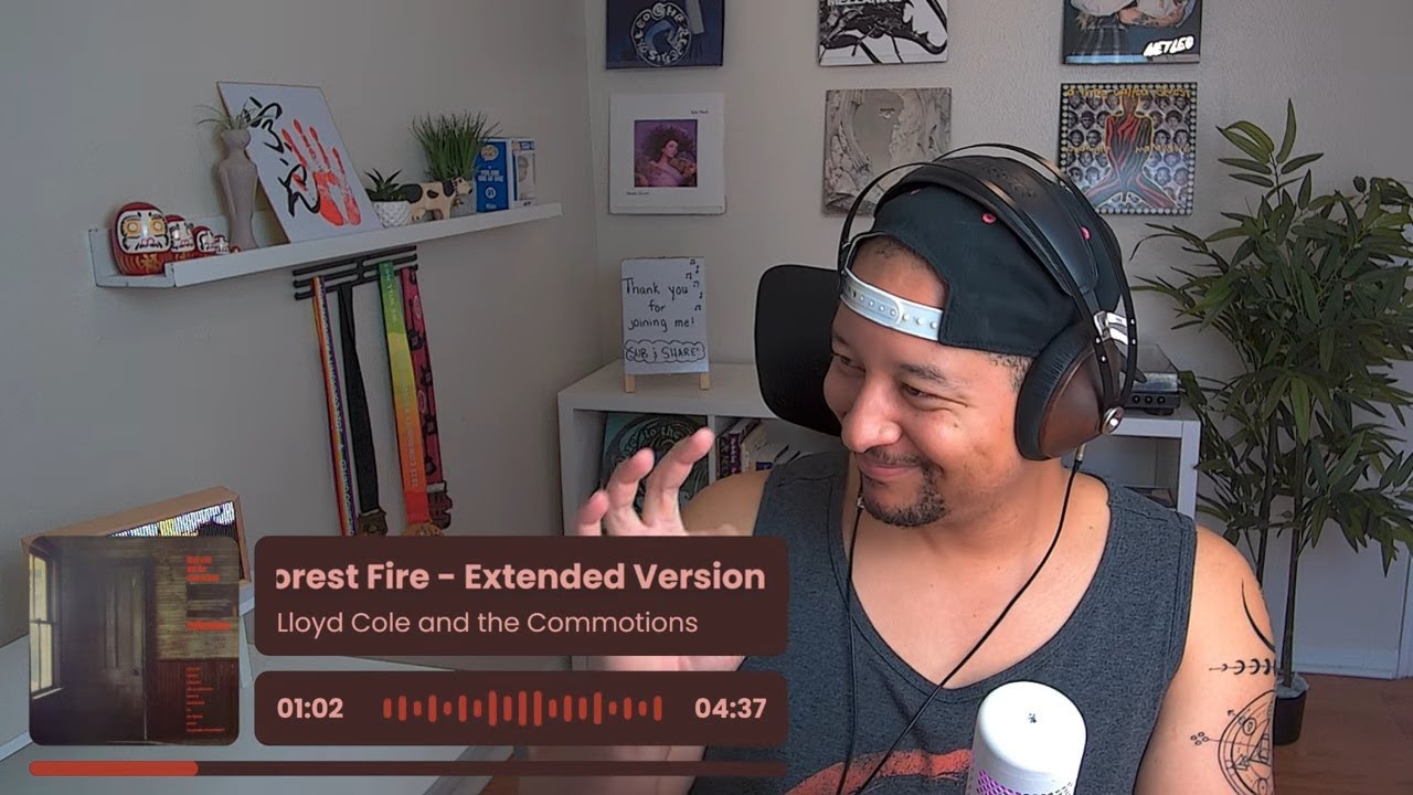Lloyd Cole and the Commotions- Forest Fire REACTION AND REVIEW