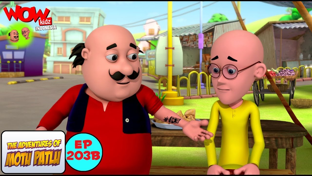 Tato Ajaib | Motu Patlu dalam Bahasa - Animasi 3D Kartun | WowKidz Indonesia