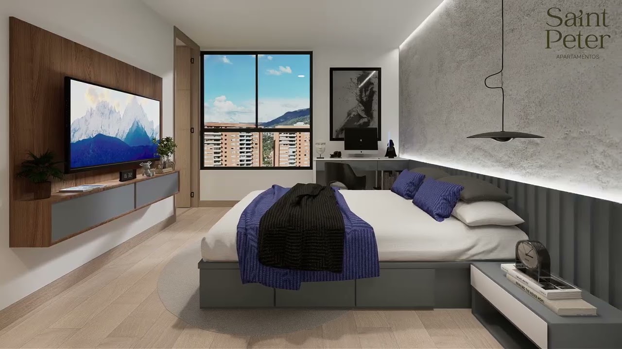 🏙️ Apartamento de 147.55 m² en Saint Peter | Vive en lo Más Alto de Envigado
