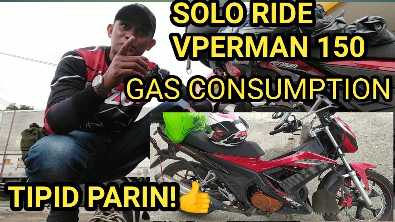 Bicol To Manila Solo Ride|VPERMAN 150 Carb Type (Fuel Consumption)Tipid parin😊👍