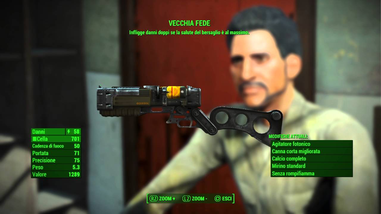 Fallout 4 - Armi Uniche #14 / #15   Vecchia Fede + Ragazzone