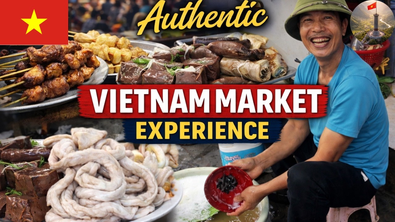 Authentic Vietnam Market Experience: Damp Floors, Fresh Fish & Friendly Vendors