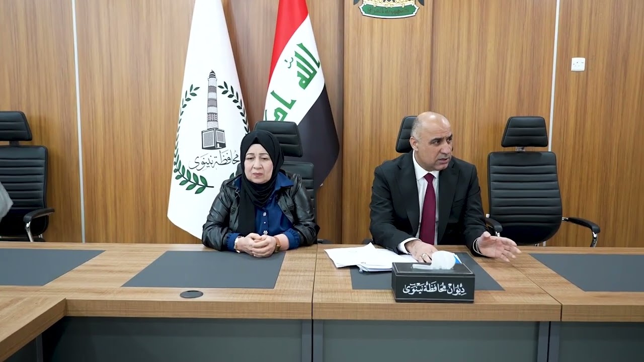 الداؤودي يعقد إجتماعا لبحث سبل تطوير عمل قسم شؤون المرأةبنينوى وآليات مكافحة التطرف والعنف المجتمعي.