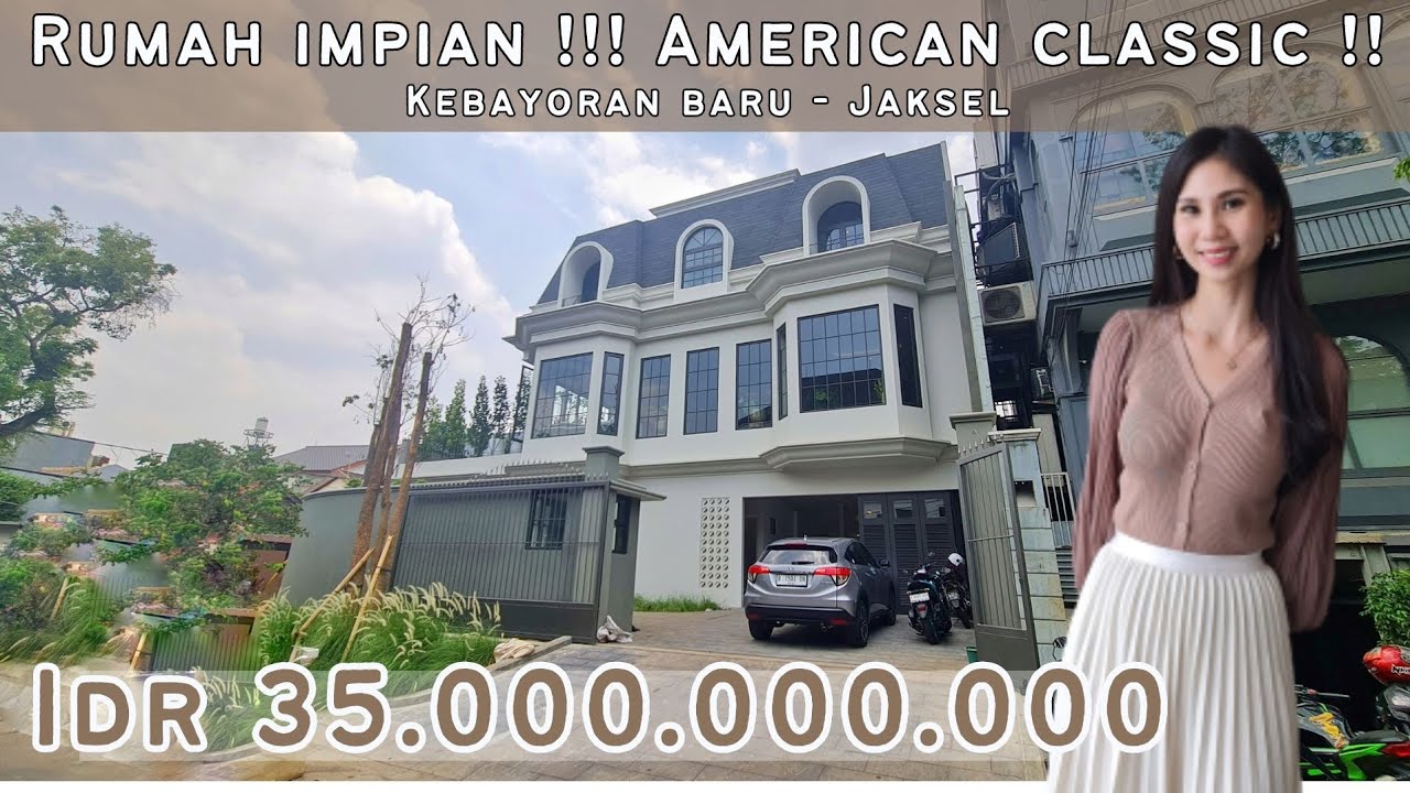TIMELESS !! AMERICAN CLASSIC !! DEKAT KE SCBD !!! KEBAYORAN BARU - JAKSEL