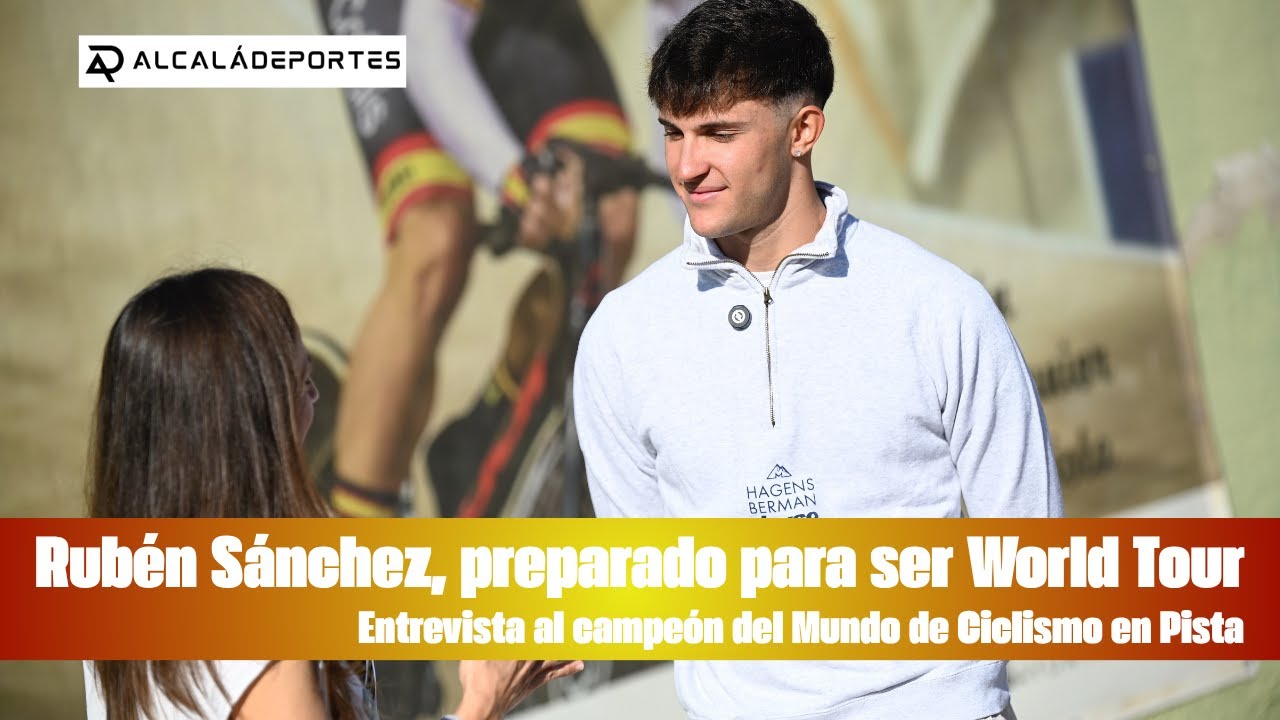 El campeón del Mundo de Ciclismo, Rubén Sánchez, habla de los objetivos para 2026