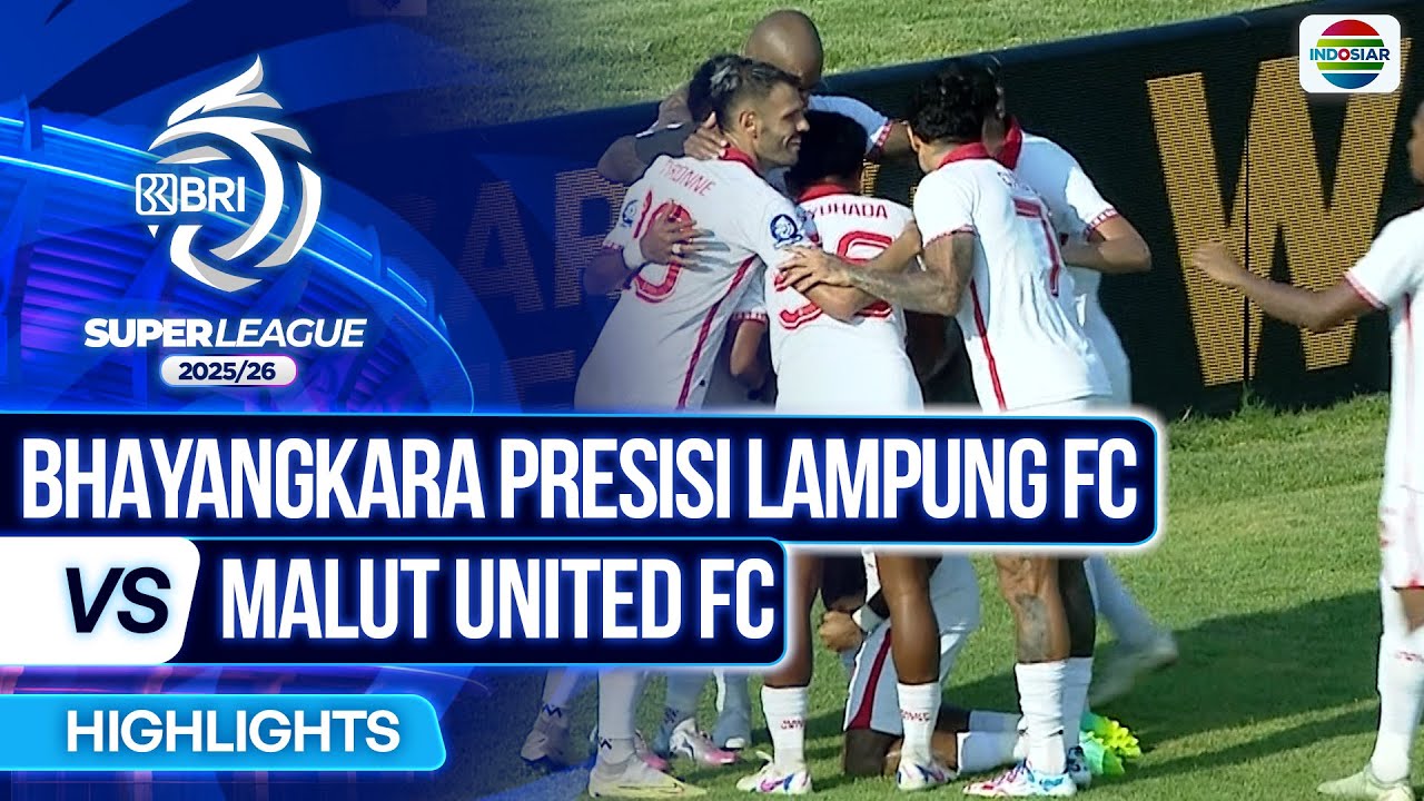 Bhayangkara Presisi Lampung FC vs Malut United FC - Highlights | BRI Super League 2025/26