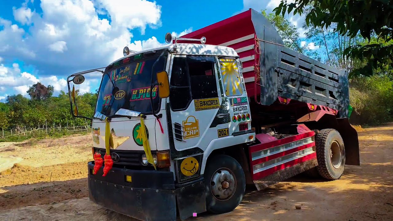 Bulldozer Loading Truck | Dump Trucks | รถบรรทุก | Hyundai 5t | 덤프 트럭 | xe tải tự đổ [ EP.301 ]