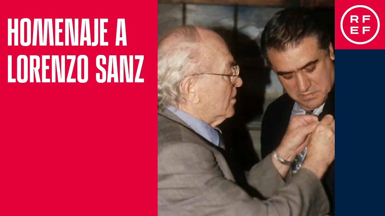 Homenaje a Lorenzo Sanz, un hombre de fútbol