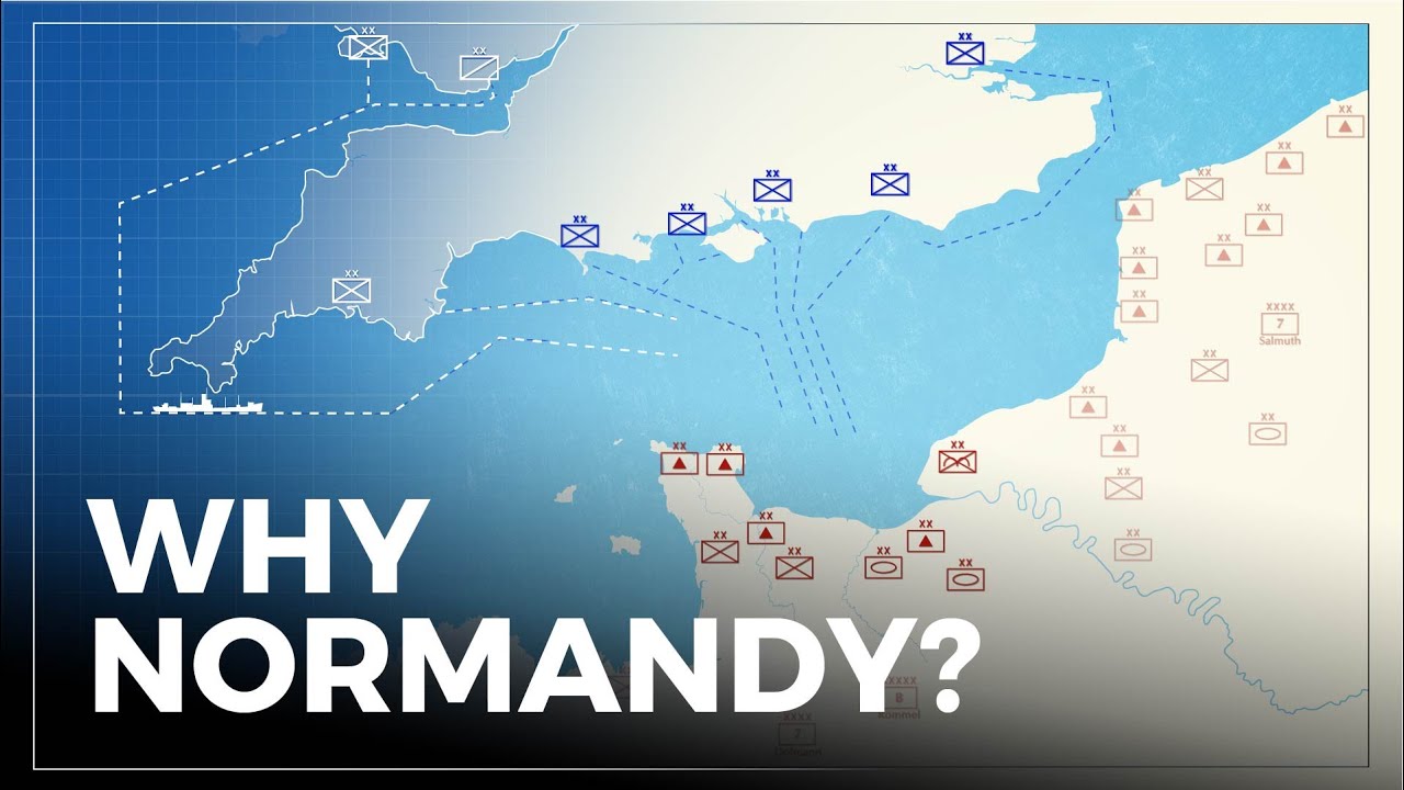 Почему для высадки в Нормандии выбрали именно ее?