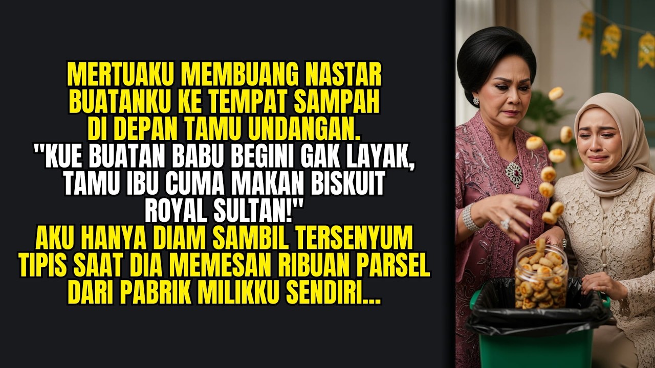 Mertua Hina Istri Cuma PENJUAL KUE KILOAN, Syok Berat Tau PABRIK BISKUIT Langganannya MILIK MENANTU!