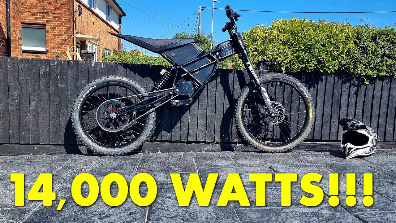 Let's take a CLOSER LOOK at this INSANE 14kw Ebike!!!