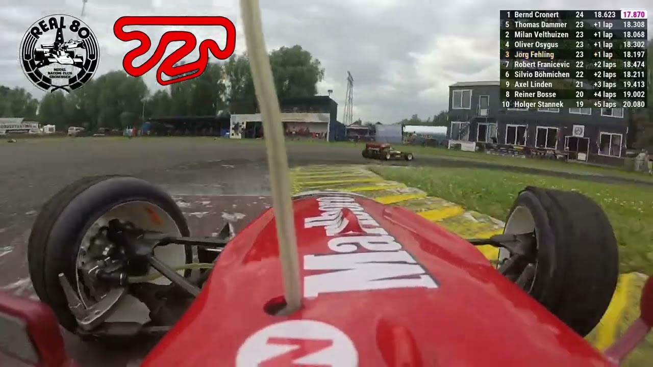 2. Rennen der Race Car Series in der  Formel Klasse beim MRC Real 80 in Groningen 2025 (onboard)