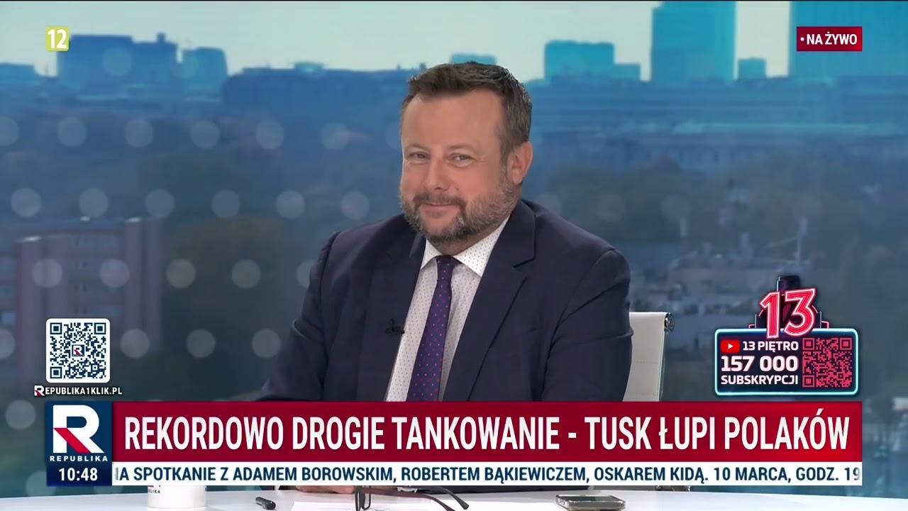 Rekordowo drogie tankowanie - Tusk łupi Polaków | A. Klarenbach