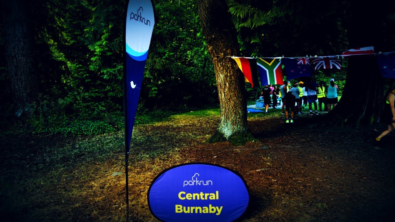Parkrun 5k Central Park Burnaby BC, Canada