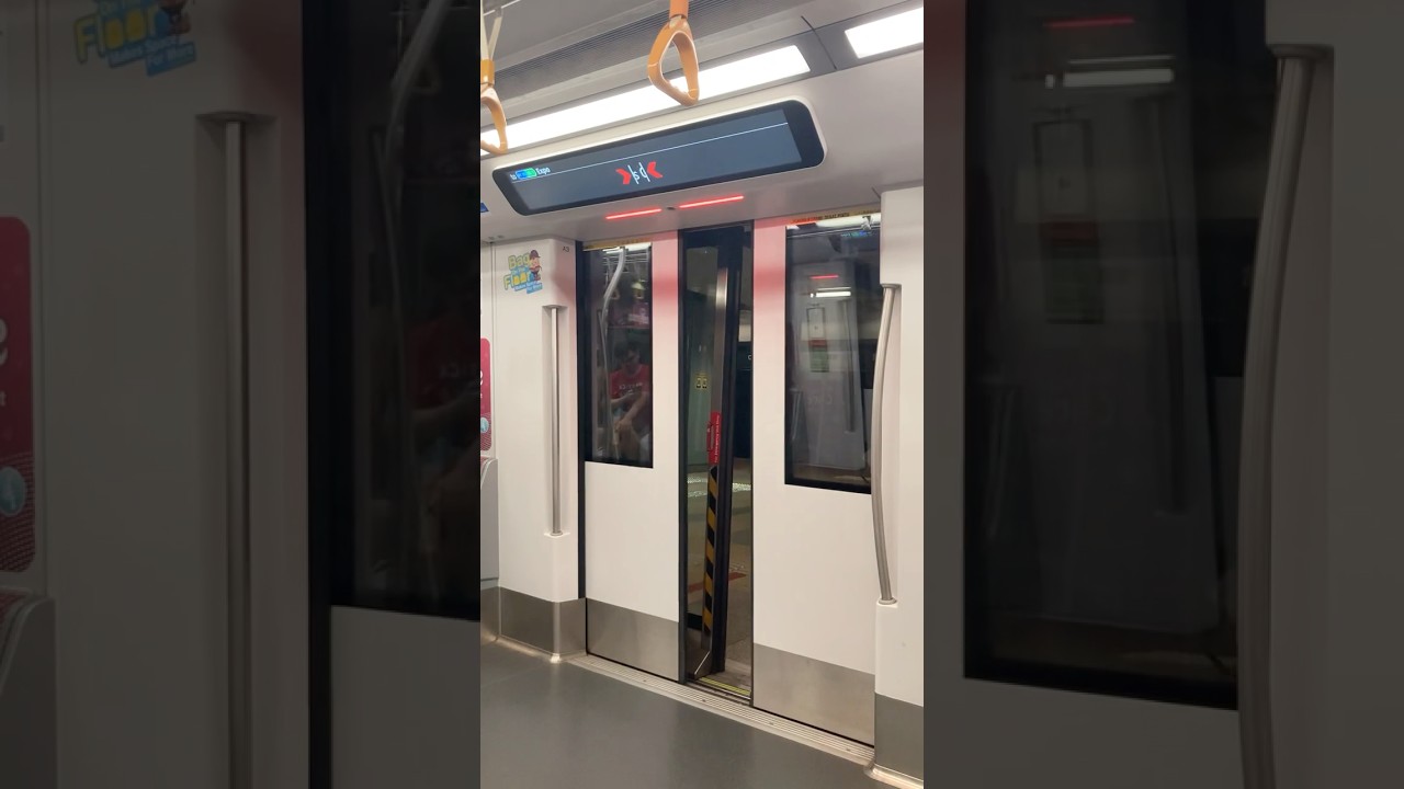 🚇🚪 Doors Closing! (LCD) - SBS Transit Downtown Line - CNR Changchun/Bombardier Movia #C951 #shorts