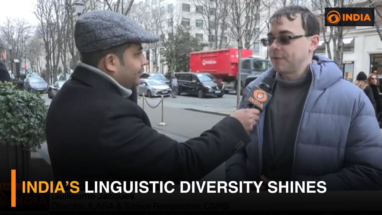 India&rsquo;s linguistic diversity shines | In conversation with Guillaume Jacques | DD India