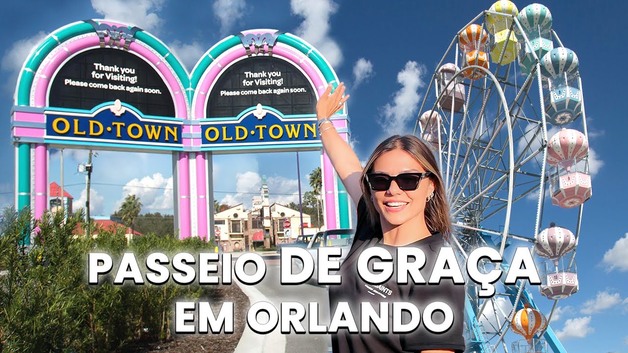 OLD TOWN - ALÉM DOS PARQUES - Um passeio no estilo americano em Orlando/Florida