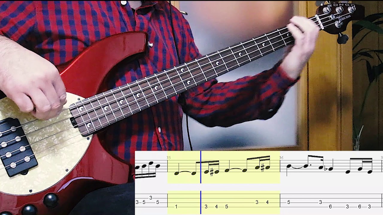 Main Ingredient - Just  Don&acute;t Want To Be Lonely Bass Cover with TAB