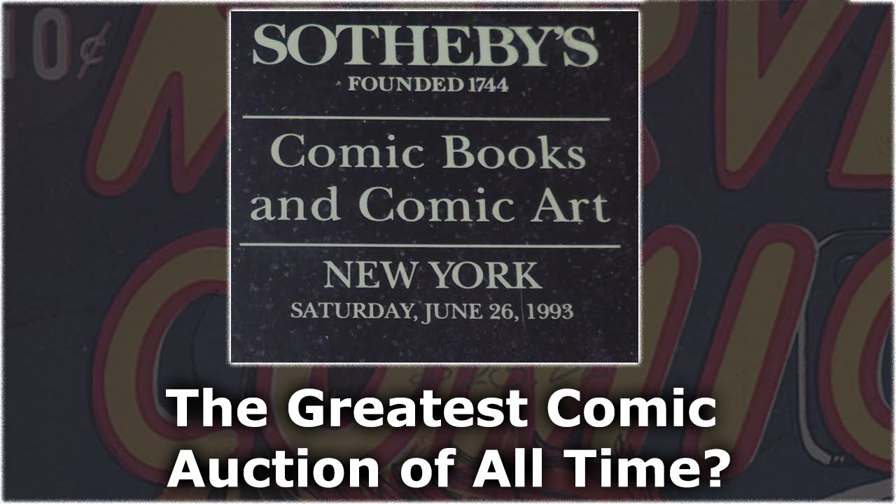 The Greatest Comic Book Auction of All Time?