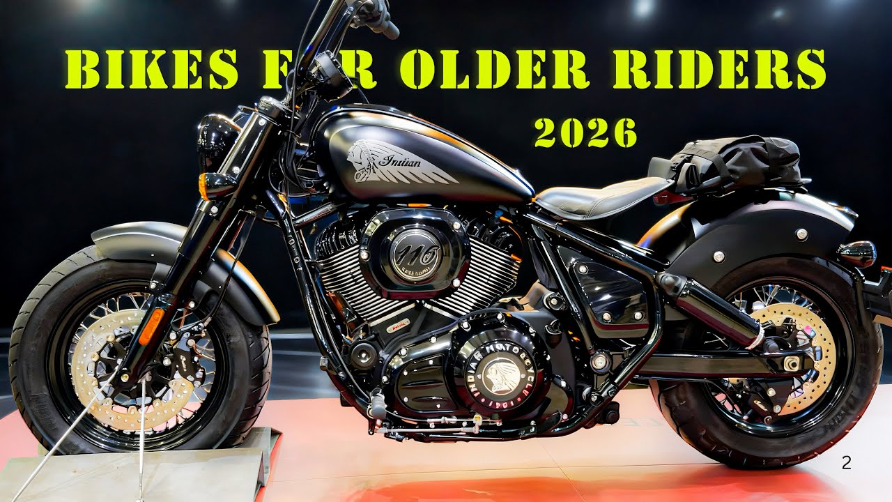 2026 Top 20 Motorcycles for Older Riders