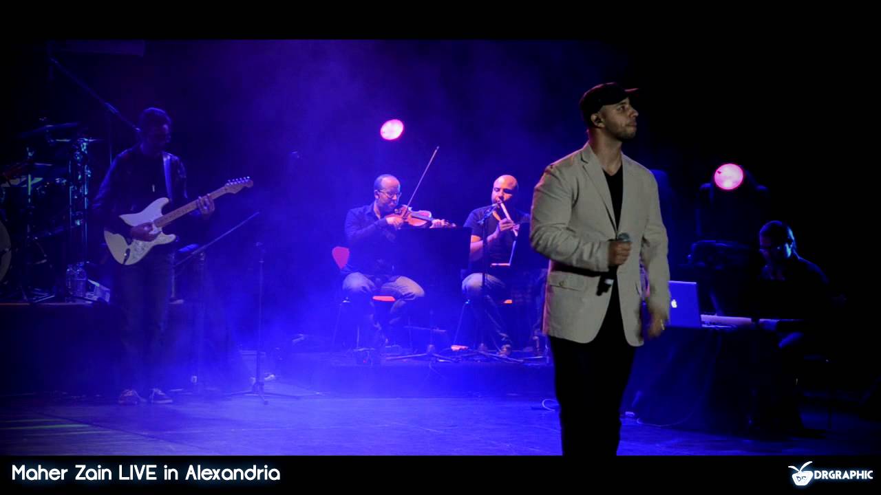 Maher Zain LIVE in Alexandria - Ya Nabi Salam Alayka & Freedom