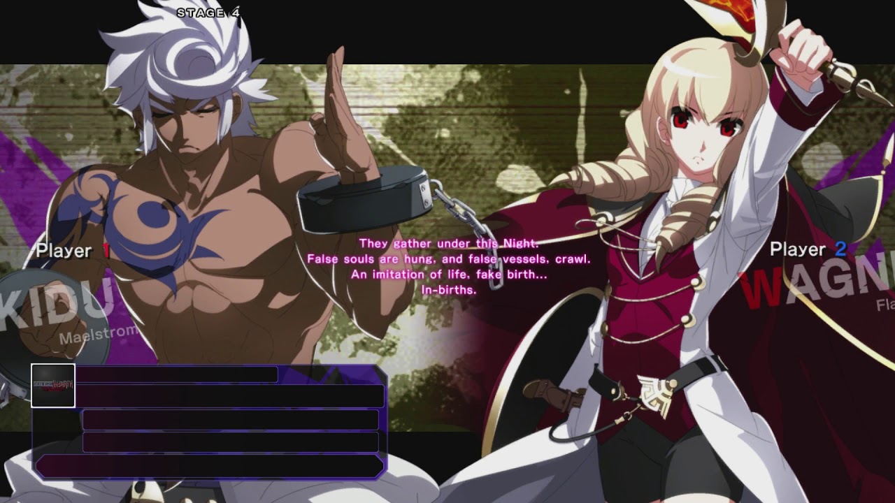 UNDER NIGHT IN-BIRTH Exe:Latest (PS4 Pro, 1080p, 60fps) - Story Mode: Enkidu