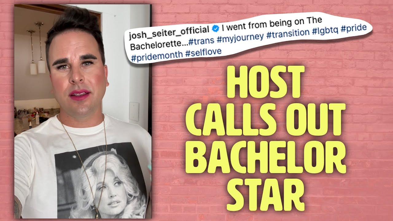 Bachelorette Star Josh Seiter Called Out In Bizarre Interview