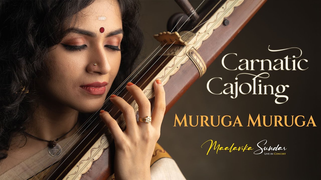 Muruga Muruga's Raaga Saveri Divine Melody | Maalavika Sundar | Carnatic Cajoling | Lord Muruga