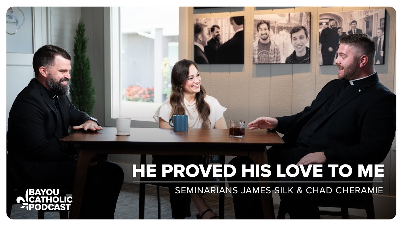 Знакомство с нашими семинаристами: встречайте Джеймса Силка и Чада Шерами | Подкаст Bayou Catholi...