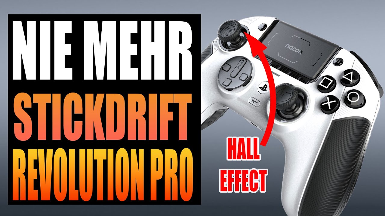 Nie mehr Stickdrift !? Nacon Revolution Pro 5 mit Hall Effect Technologie - Unboxing - Ersteindruck