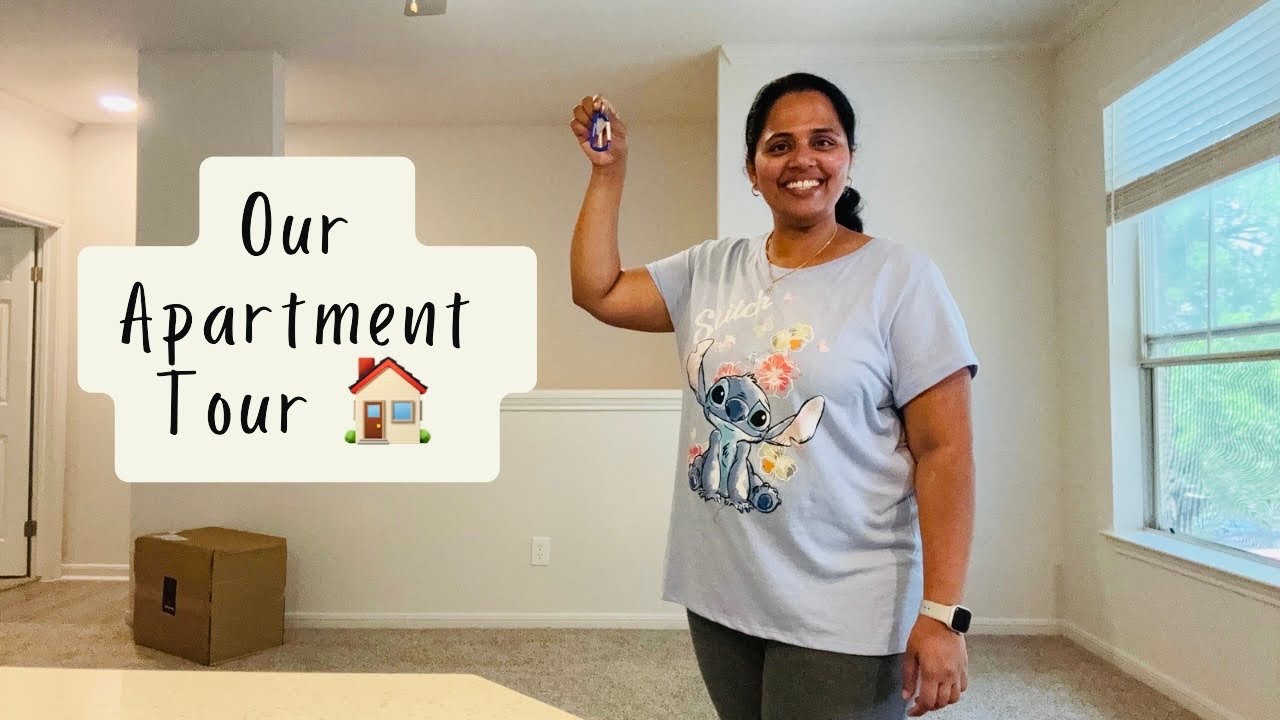 Our Empty Home Tour 2024 |USA Tamil Vlog |Tamil Family in Austin|Apartment Tour