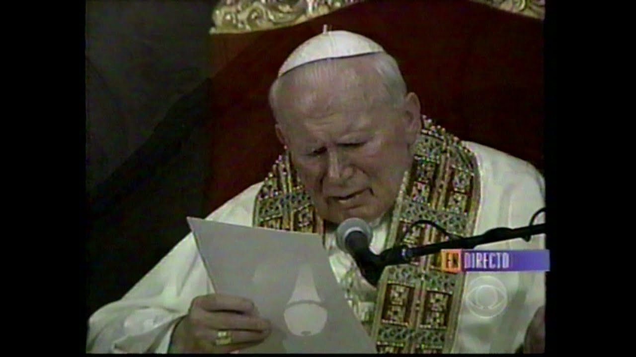 Papa Juan Pablo II en Cuba | Catedral Habana | La Habana, Cuba