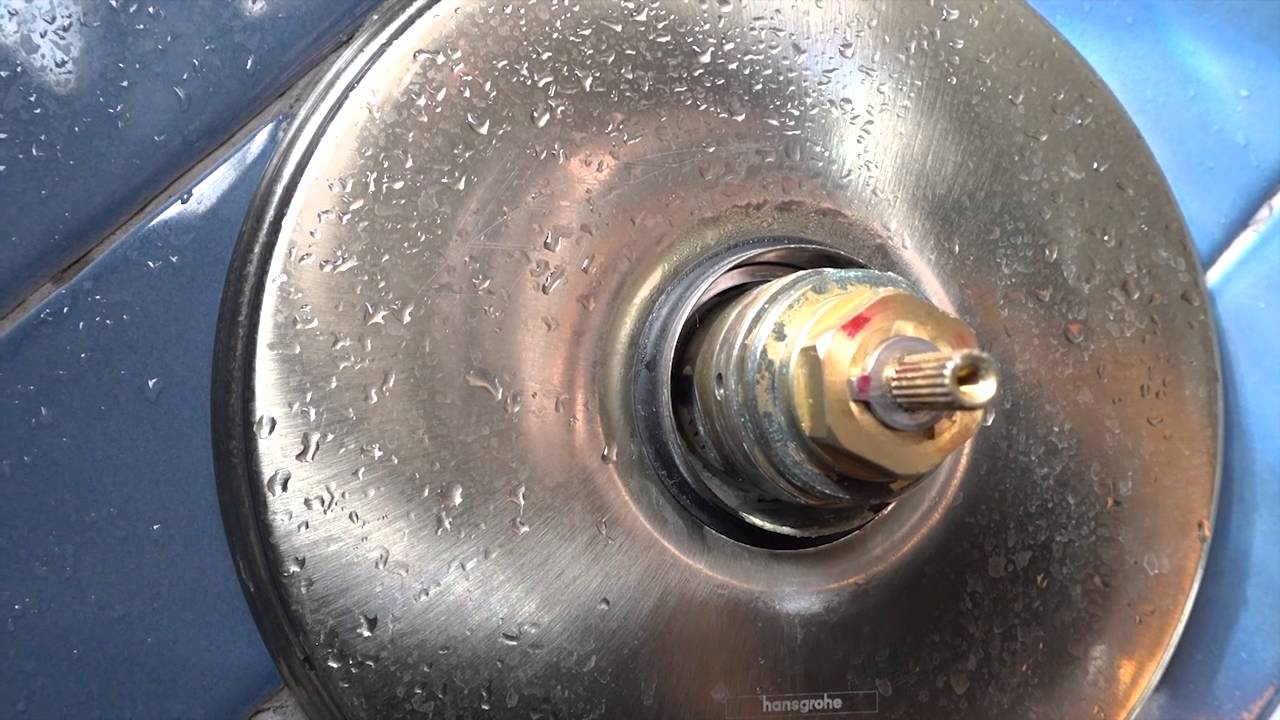 Регулировка максимальной температуры горячей воды Hansgrohe - Thermobalance 2 и Delta 17T.