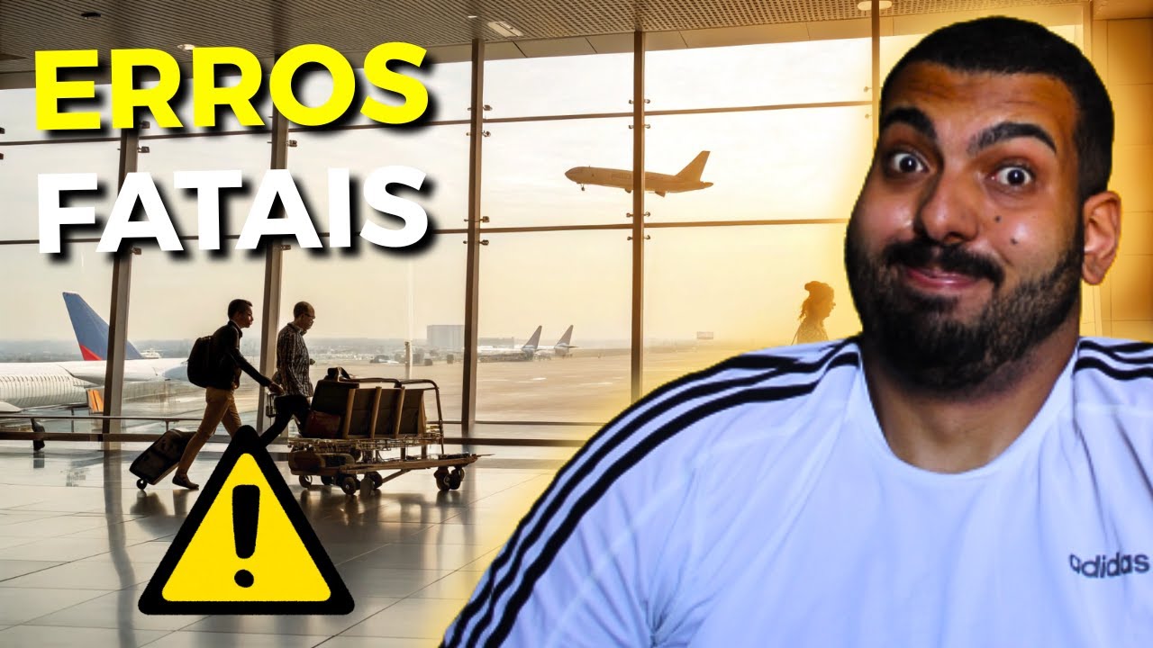 EVITE ESSES ERROS NO AVIÃO (OU VAI SE ARREPENDER)